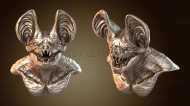 3D модель Бюст летучей мыши Ноктюрн (STL)