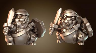 3D модель Бюст Звероподобного Титана (STL)