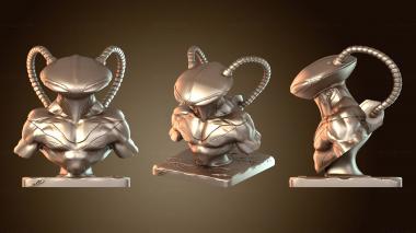 3D мадэль Бюст Черной Пантеры (STL)