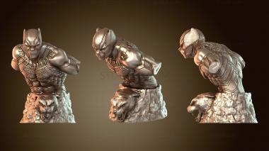 3D модель Шлем Черной Пантеры Война Бесконечности (STL)