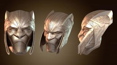 3D мадэль Королевский портрет бюста Сюри из «Черной пантеры» (STL)