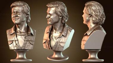 3D мадэль Бюст Брэда Питта (STL)