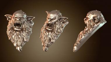 3D мадэль Воин-медведь (STL)