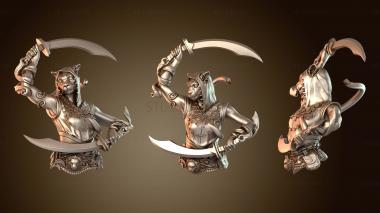 3D мадэль Золотой бюст из захороненной гробницы (STL)