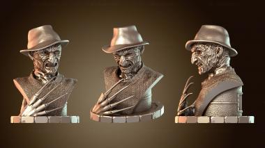 3D мадэль Бюст Фредди Крюгера (STL)