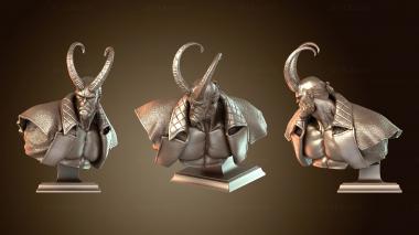 3D мадэль Бюст Хеллбоя (STL)