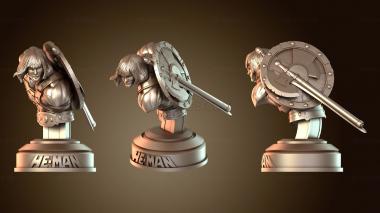 3D мадэль Бюст Хеман топор (STL)