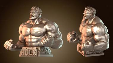 3D model Bust hulk (STL)