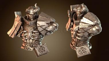3D мадэль Бюст Клятвопреступника Паладина (STL)