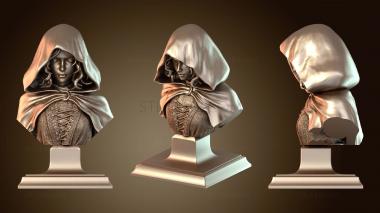 3D мадэль Бюст Красная Шапочка Калифорния p (STL)