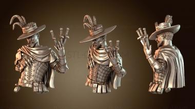 3D мадэль Бюст Саркоса «Багровая печаль» (STL)