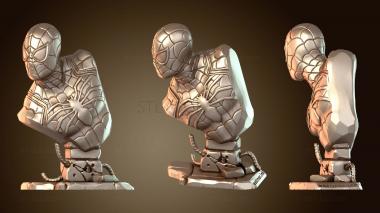 3D мадэль Бюст человека-паука (STL)