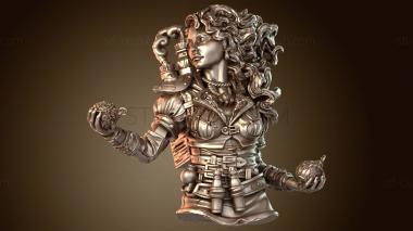 3D мадэль Бюст Таши Человек-Изобретатель (STL)