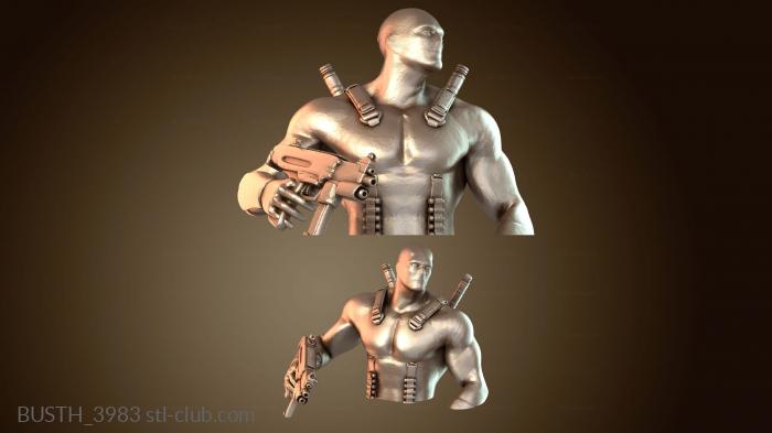 Бюсты монстры и герои BUSTH_3983