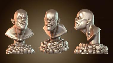 3D мадэль Бюст Монстр (STL)