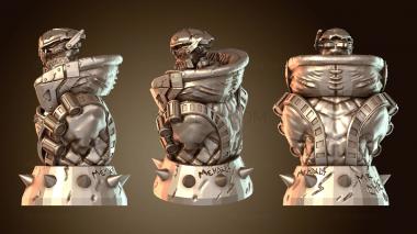 3D модель Bustfrom lands HOOD Mehdals D (STL)