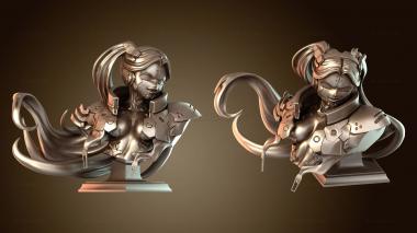 3D мадэль Бюсты Ребекки (STL)