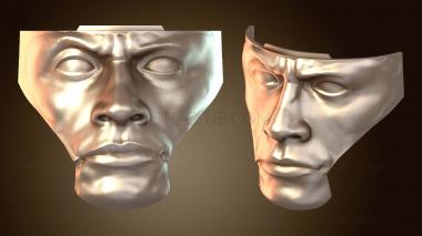 3D мадэль Шлем капитана Эноха Галактический арсенал Скала Джонсон (STL)