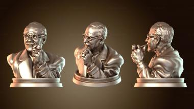 3D мадэль Бюст Карла Юнга (STL)