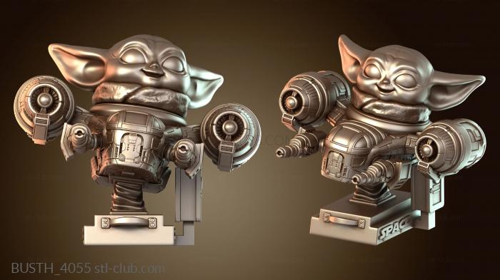 Бюсты монстры и герои BUSTH_4055