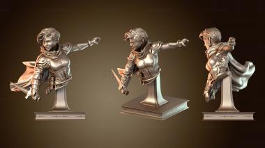 3D мадэль Бюст Кристины Роуг (STL)