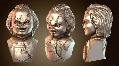 3D мадэль Чаки Бюст (STL)