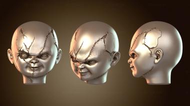 3D мадэль Чаки в маске (STL)