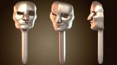 3D мадэль Маска Улыбающегося Облачного Гиганта (STL)