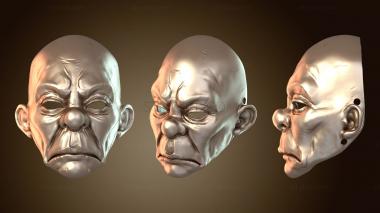 3D мадэль Маска клоуна (STL)