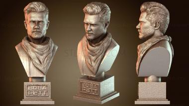 3D мадэль Кобб Вант Мандалорская книга Фетт (STL)