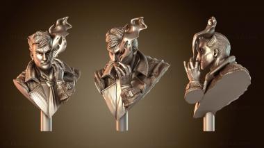 3D мадэль Бюст Константина, пересмотренный (STL)