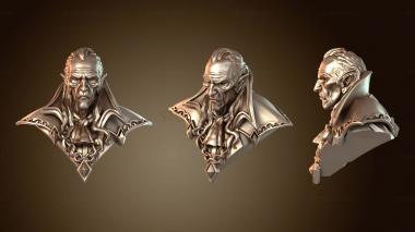 3D мадэль Бюст графа Рихтера фон Шлосса (STL)