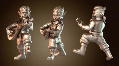 3D мадэль Создатель Lan Bust Stand (STL)