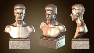 3D мадэль Бюст Дэвида Боуи (STL)