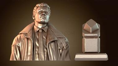 3D мадэль Бюст Декарда Истмана «Бегущий по лезвию» (STL)