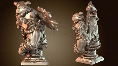 3D model Dhog Skullcrush Bust (STL)