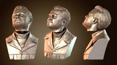 3D мадэль Ди Каприо (STL)