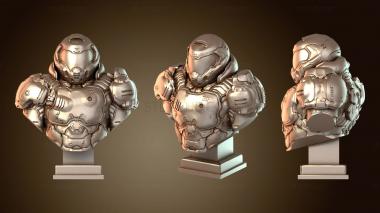 3D мадэль Бюст Думгая (STL)