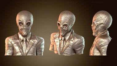 3D мадэль Доктор Кто Silence Bust (STL)
