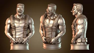 3D мадэль Бюст Дюка Нюкема (STL)