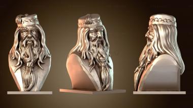 3D мадэль Стилизованный Дамблдор (STL)