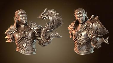 3D мадэль Бюст людей подземелья Виндира (STL)