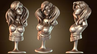 3D мадэль Истмен Харли Квинн Свирепый (STL)