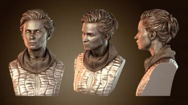 3D мадэль Бюст Эмили Блант (STL)