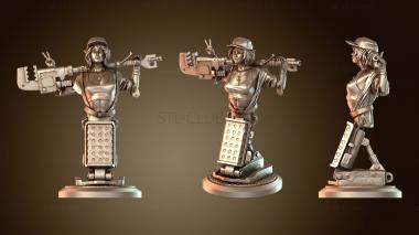 3D мадэль Engineered Curves Bust SFW (STL)