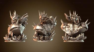 3D model Equus Bust and Zod Regal (STL)