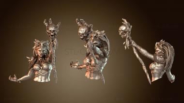 3D модель Фантастический бюст АРУХ КА (STL)