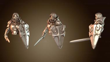 3D model Fantasy Bust IRINA (STL)