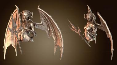 3D мадэль Фэнтези Бюст ЛОРИН (STL)