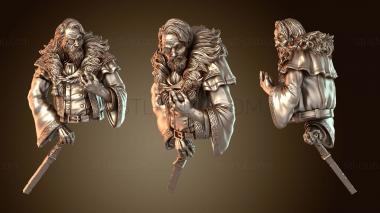 3D model Epic Fantasy Danny Lanone Bust (STL)